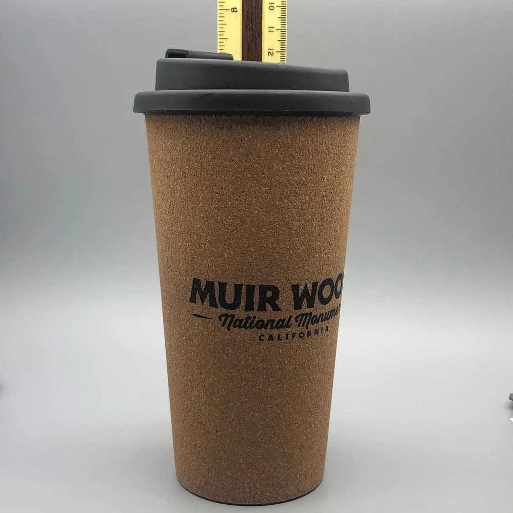 Muir Woods National Monument California Cork Wrapped Travel‎ Tumbler Coffee Cup